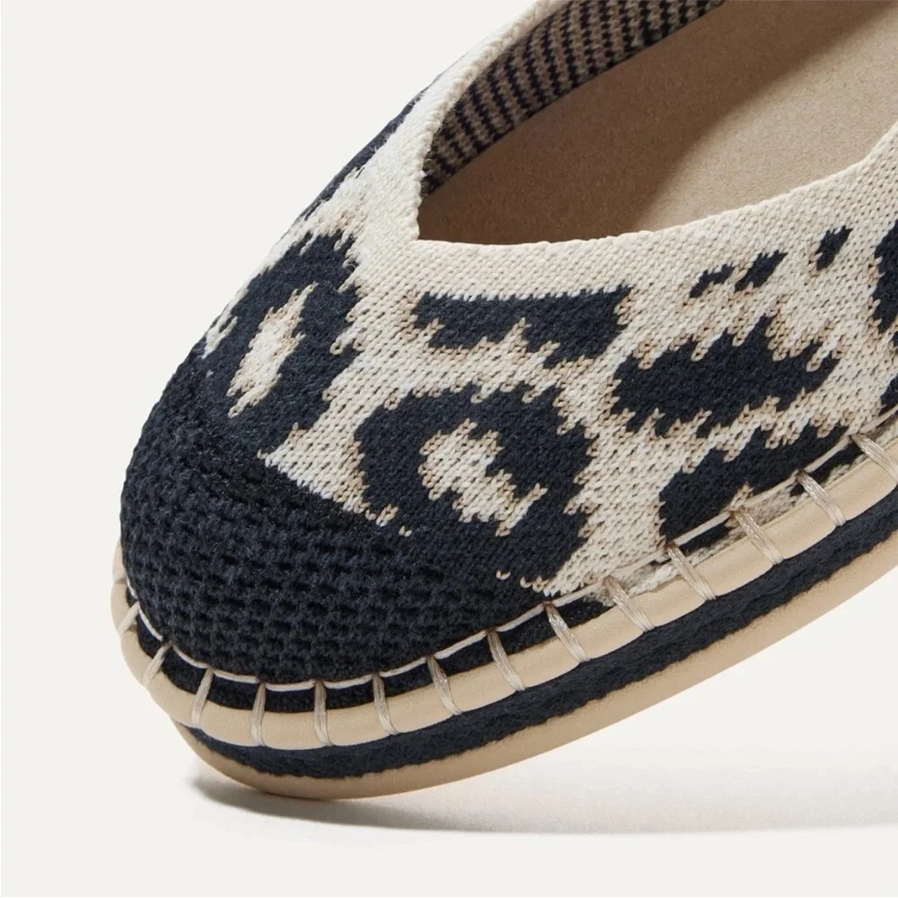 Rothy's The Espadrille Natural Hemp Flats Sandy Cat